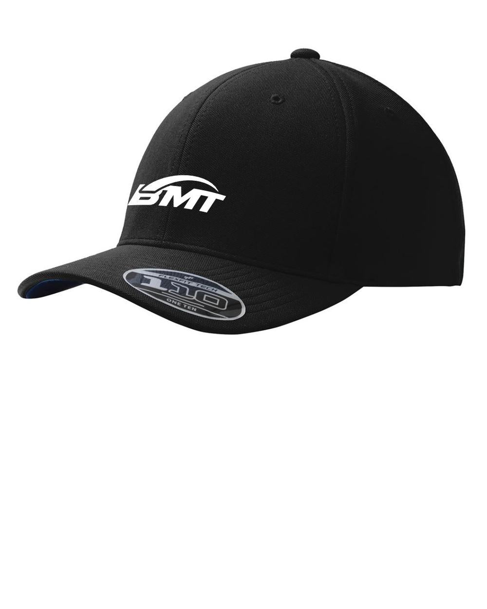 BMT Adult FlexFit 110 Unisex Cool/Dry Tennis Cap, color: Black