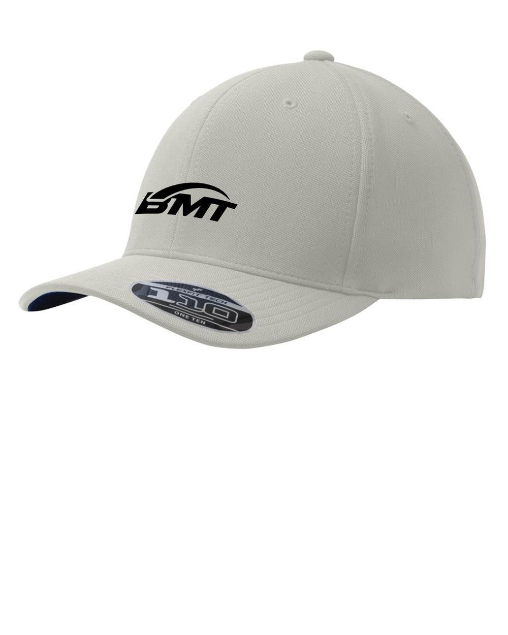 BMT Adult FlexFit 110 Unisex Cool/Dry Tennis Cap, color: Silver