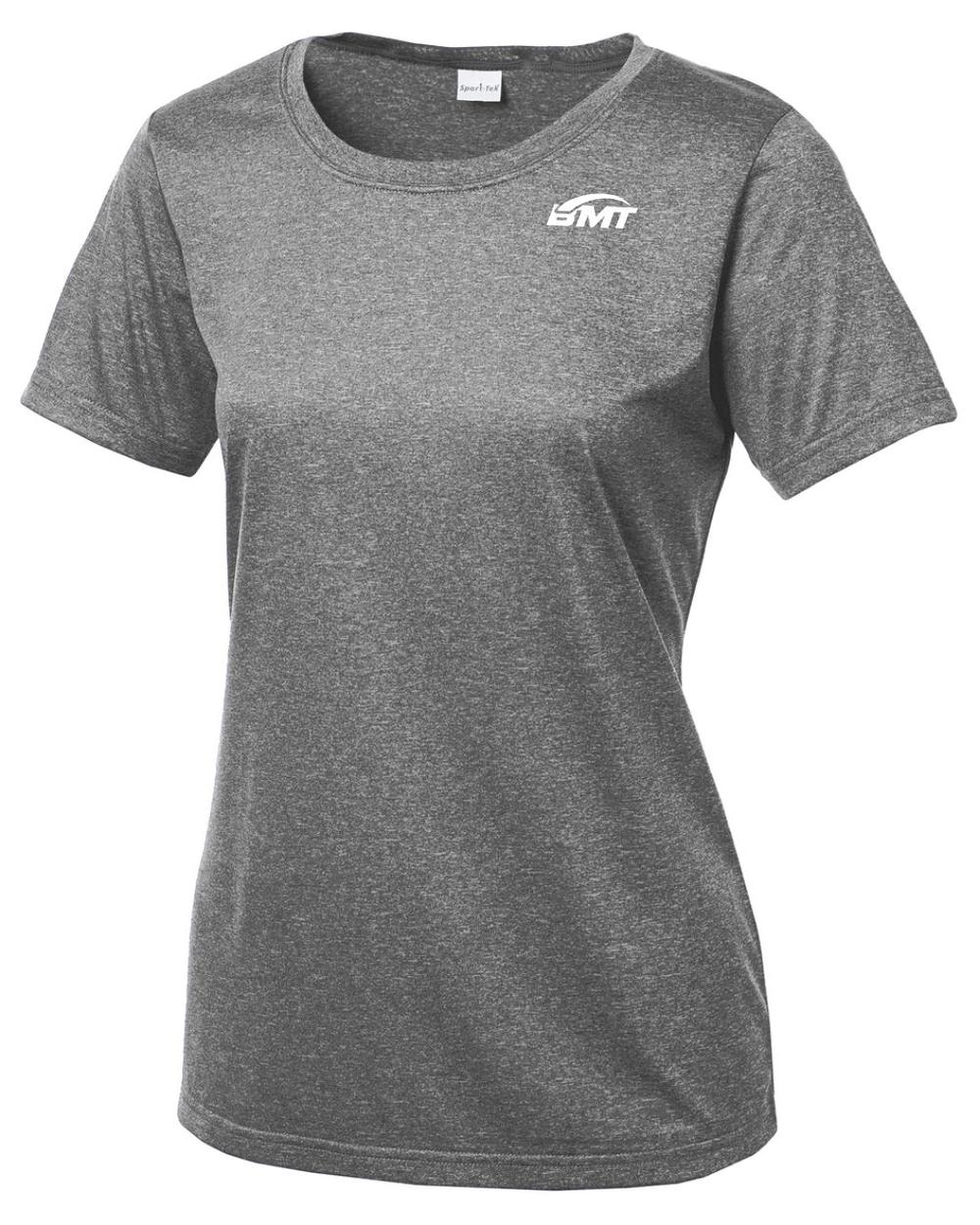 BMT Women's Heather Contender Scoop-Neck Court-Tennis T-Shirt, color: Vintage Heather