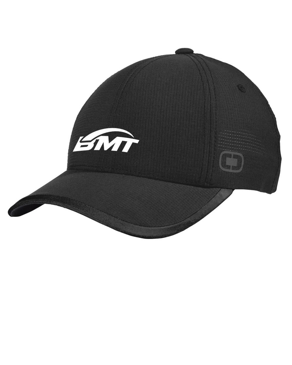 BMT Adult Flux Unisex Tennis Cap, color: Blacktop