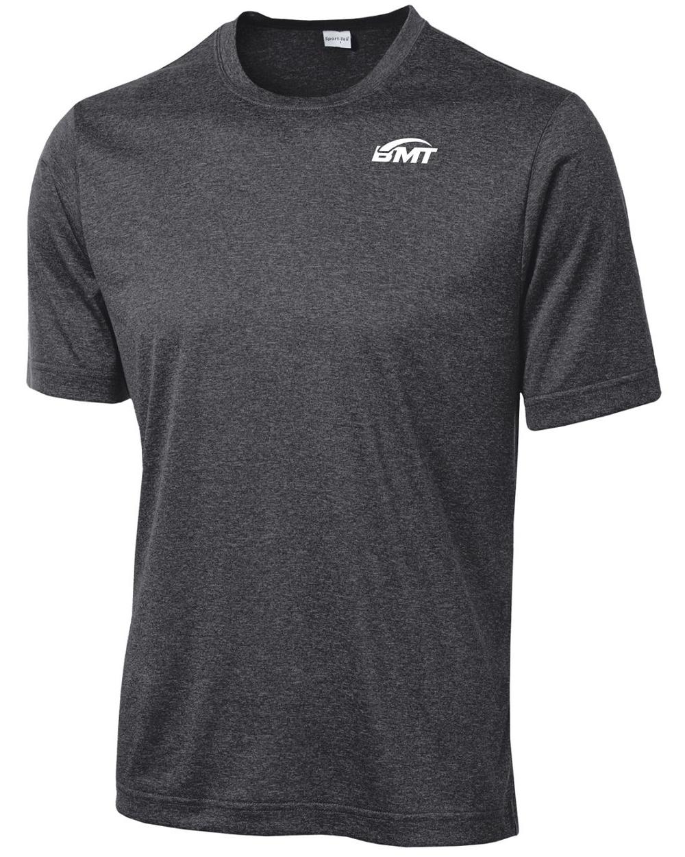 BMT Men's Heather Contender Court-Tennis T-Shirt, color: Graphite Heather
