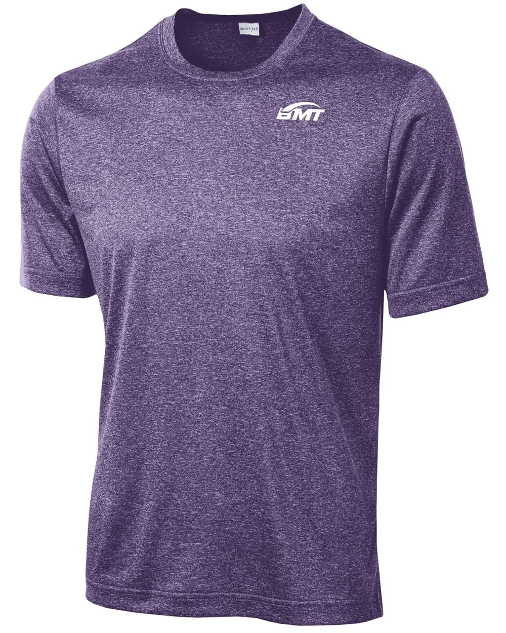 BMT Men's Heather Contender Court-Tennis T-Shirt, color: Purple Heather