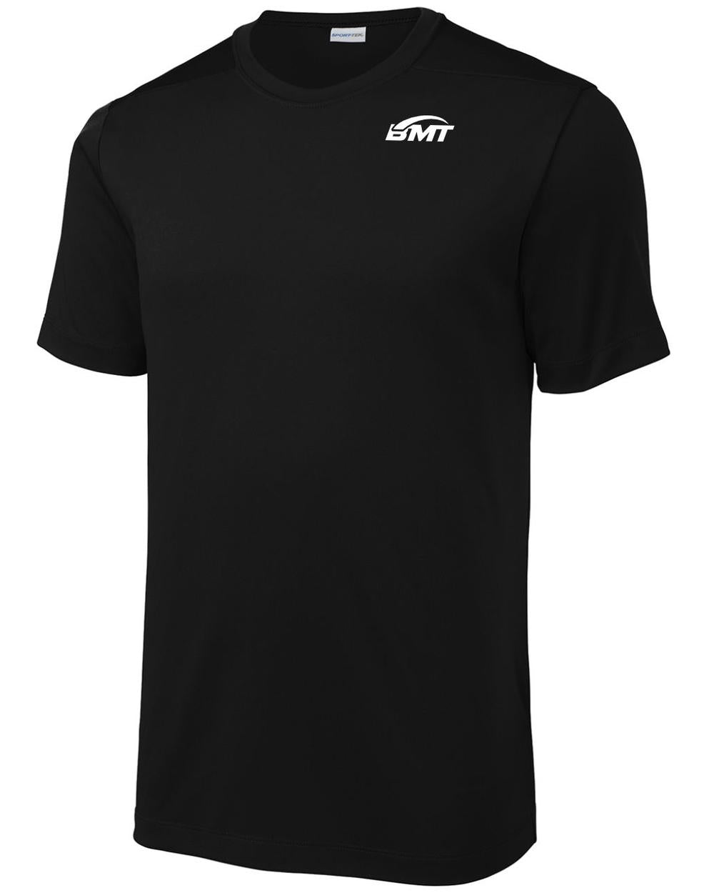 BMT Men's Posi-UV Pro Court-Tennis T-Shirt, color: Black