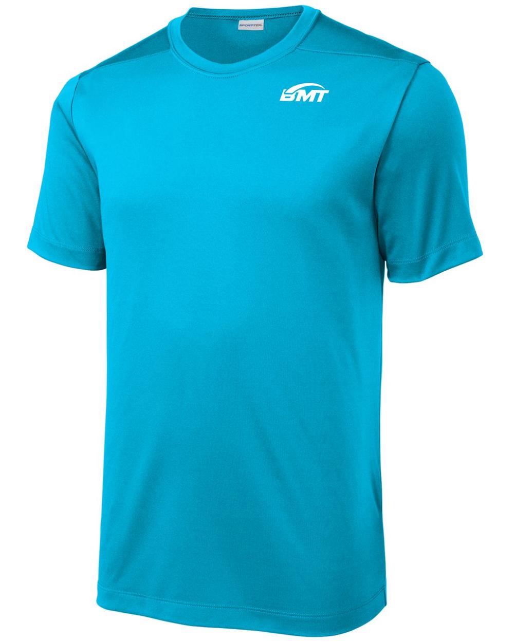 BMT Men's Posi-UV Pro Court-Tennis T-Shirt, color: Sapphire