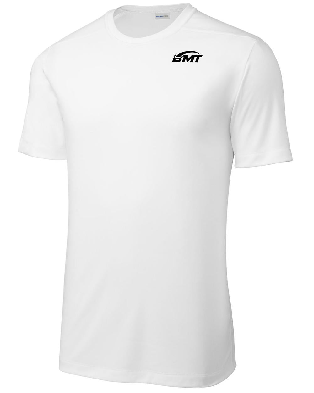 BMT Men's Posi-UV Pro Court-Tennis T-Shirt, color: White