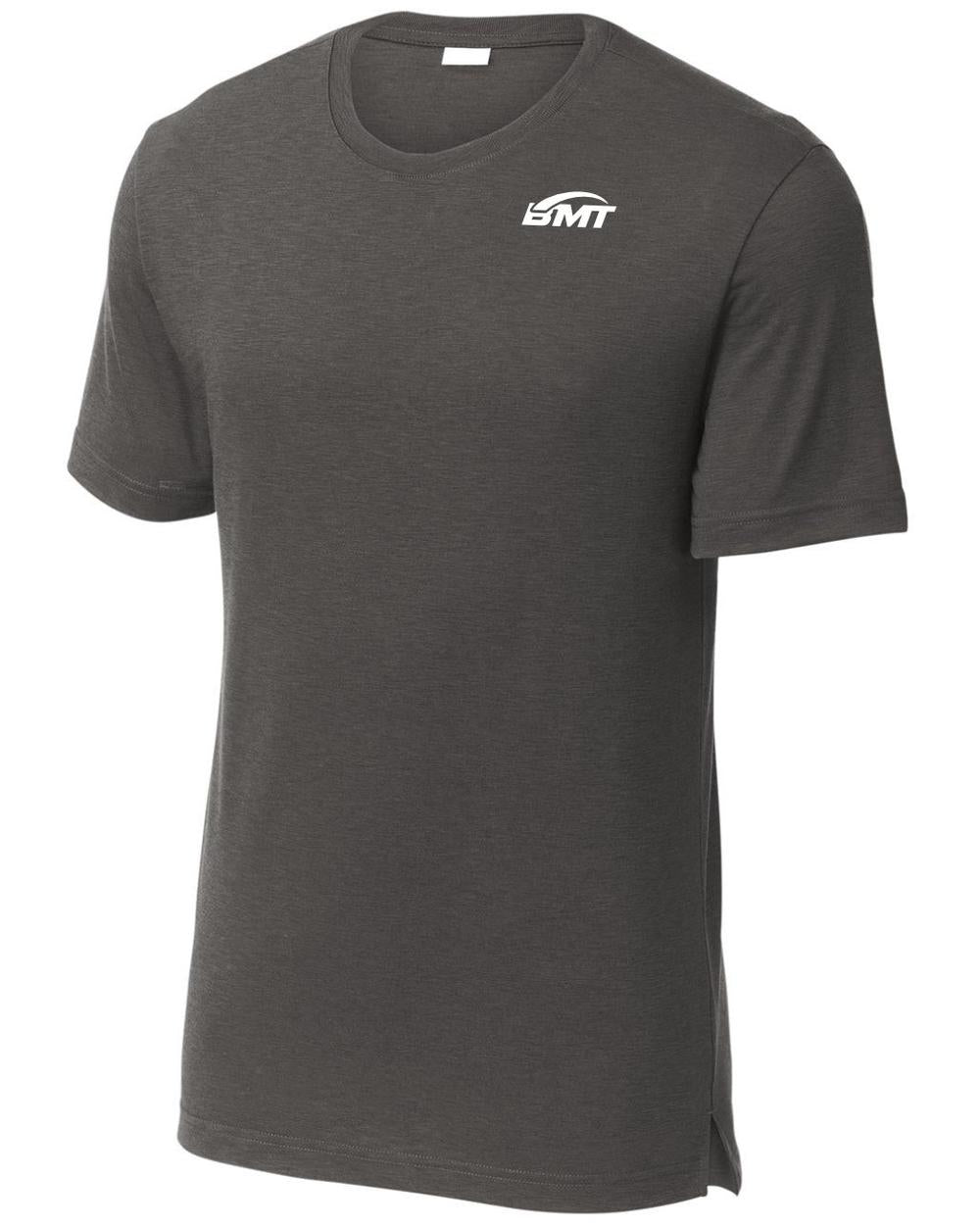 BMT Men's PosiCharge Strive Court-Tennis T-Shirt, color: Graphite