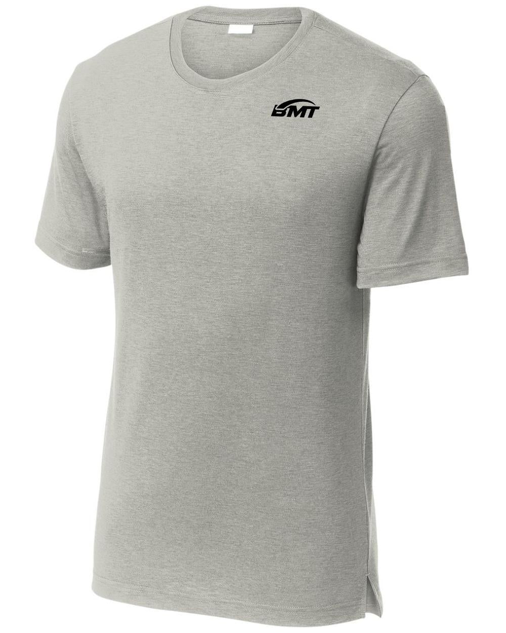 BMT Men's PosiCharge Strive Court-Tennis T-Shirt, color: Silver