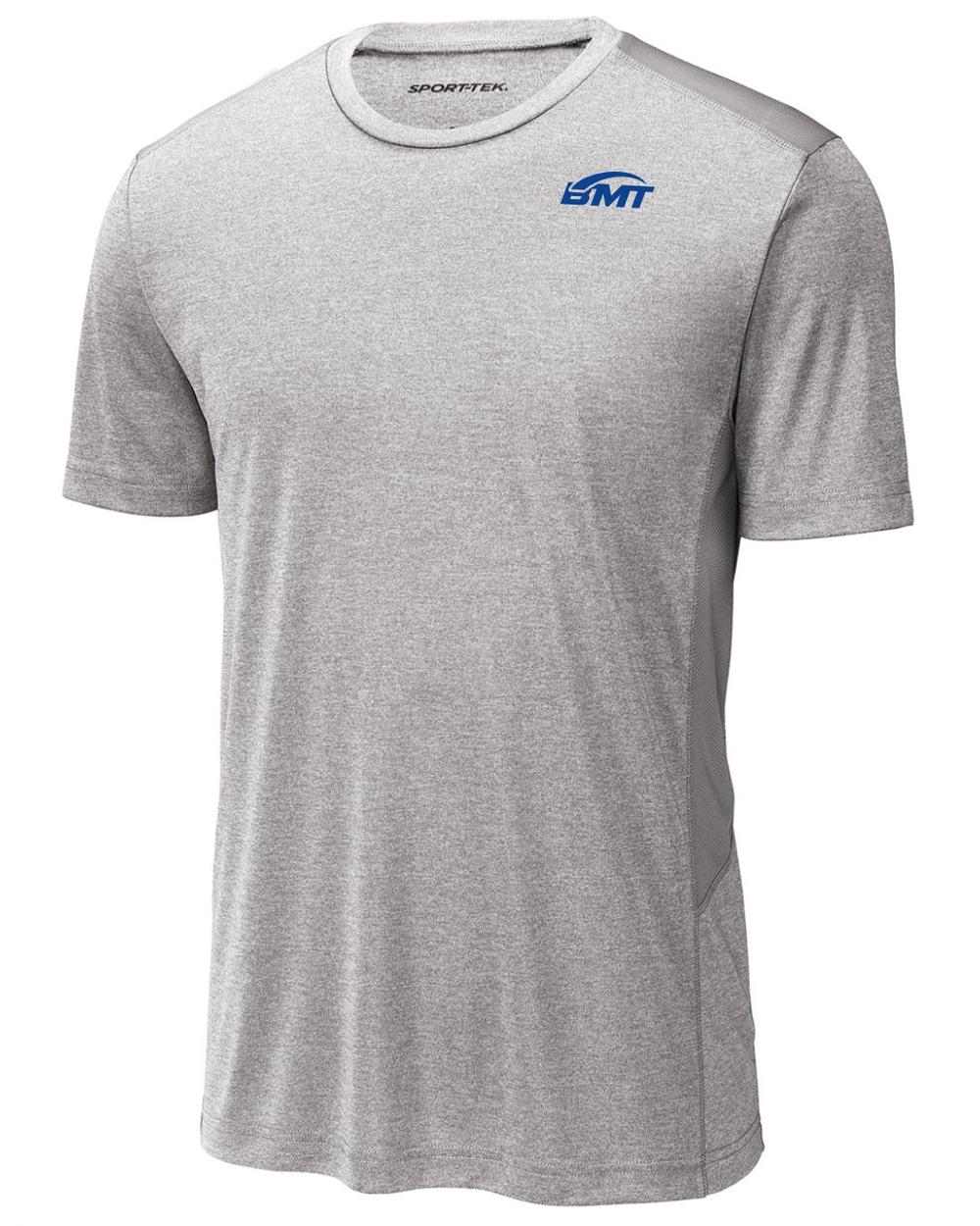 BMT Men's Endeavor Tennis T-Shirt, color: Light Grey Heather/Light Grey