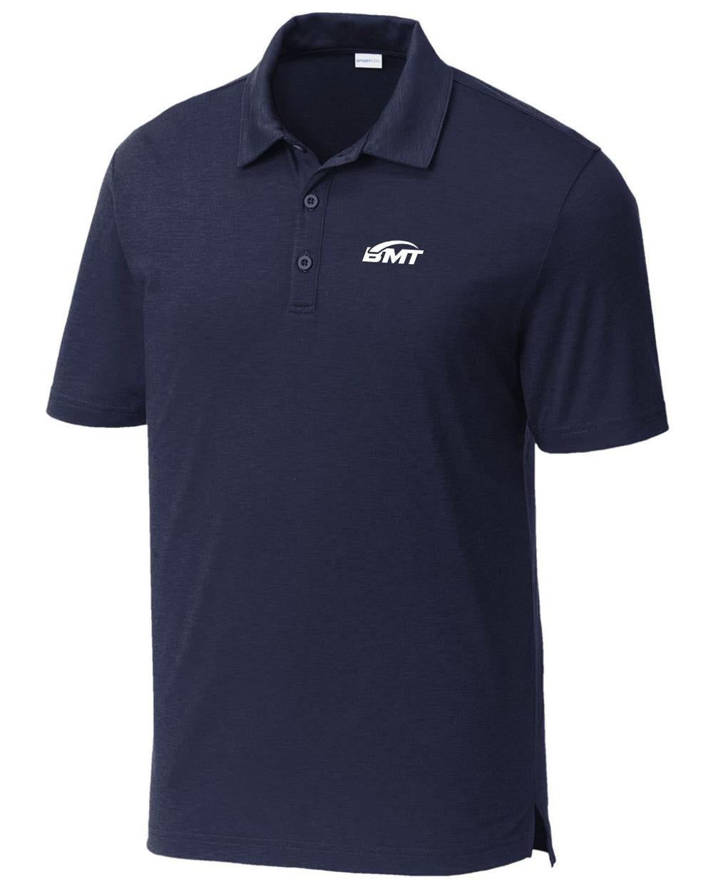 BMT Men's PosiCharge Strive CourtTennis Golf Shirt, color: True Navy