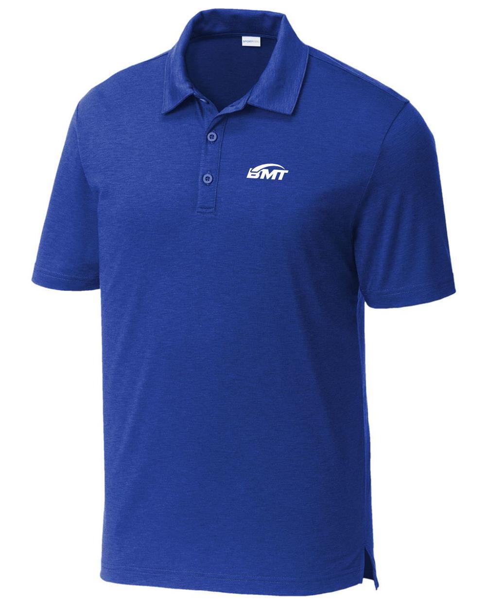 BMT Men's PosiCharge Strive CourtTennis Golf Shirt, color: True Royal