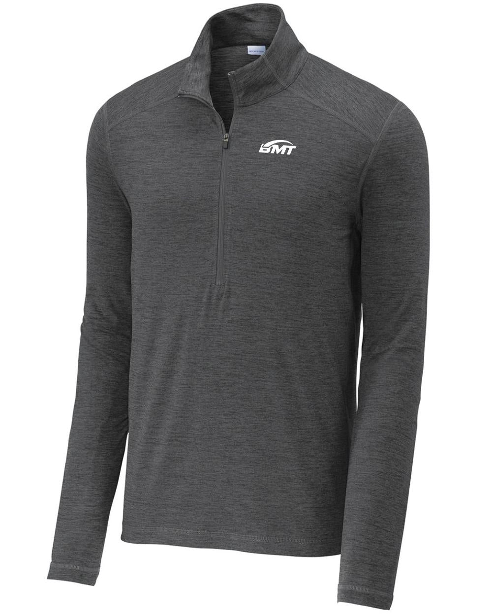 BMT Men's Exchange 1/2-Zip Tennis Pullover, color: Graphite Heather