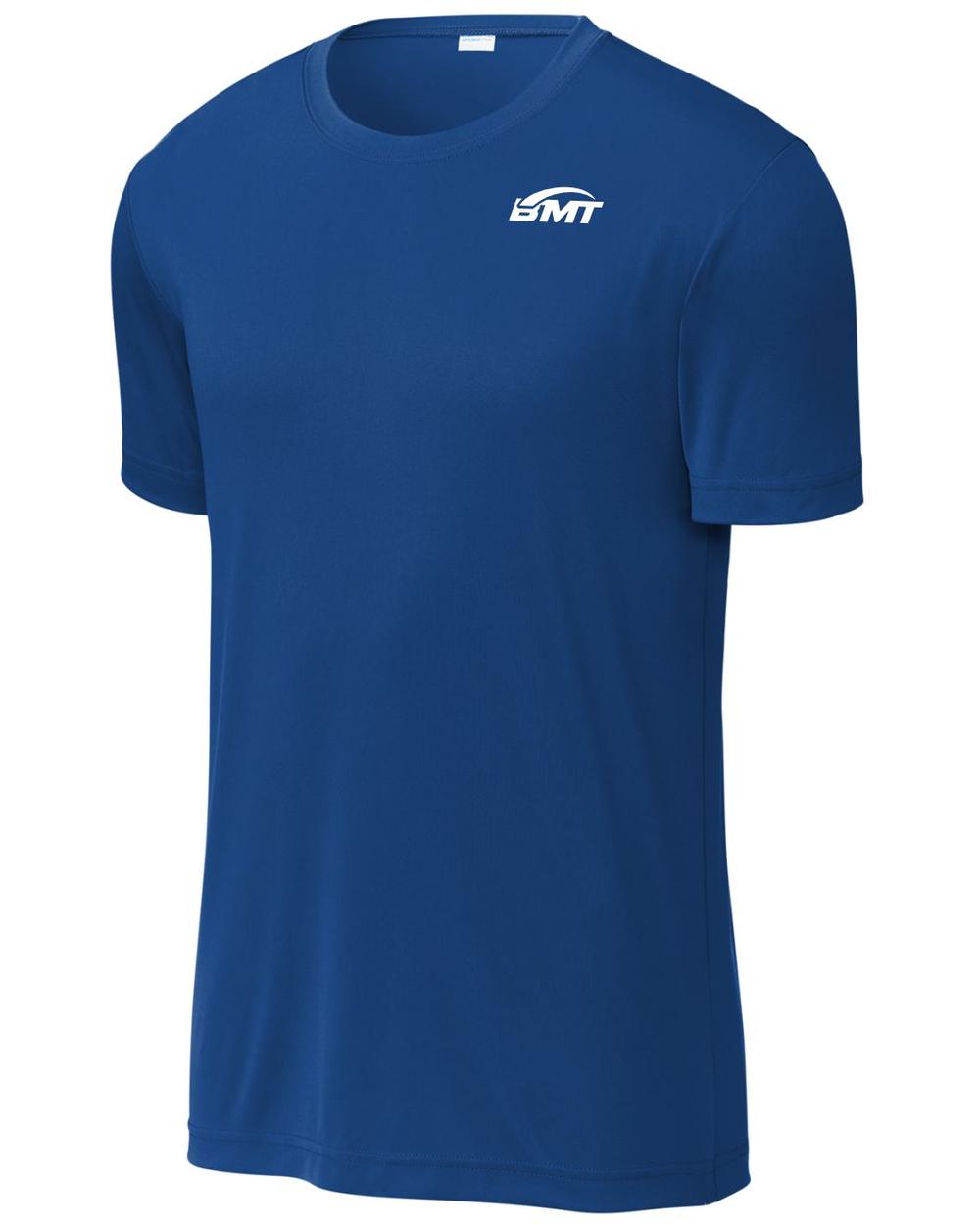 BMT Men's PosiCharge Re-Compete Court-Tennis T-Shirt, color: True Royal