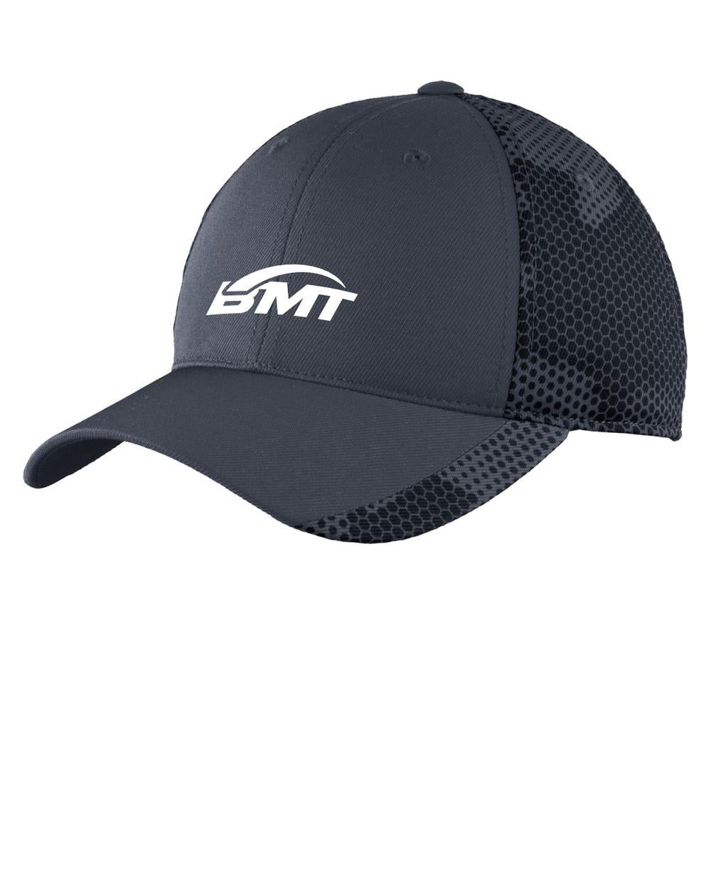 BMT Adult CamoHex Unisex Tennis Cap, color: Iron Grey