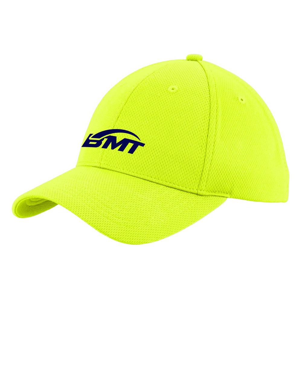 BMT Adult PosiCharge RacerMesh Unisex Tennis Cap, color: Neon Yellow