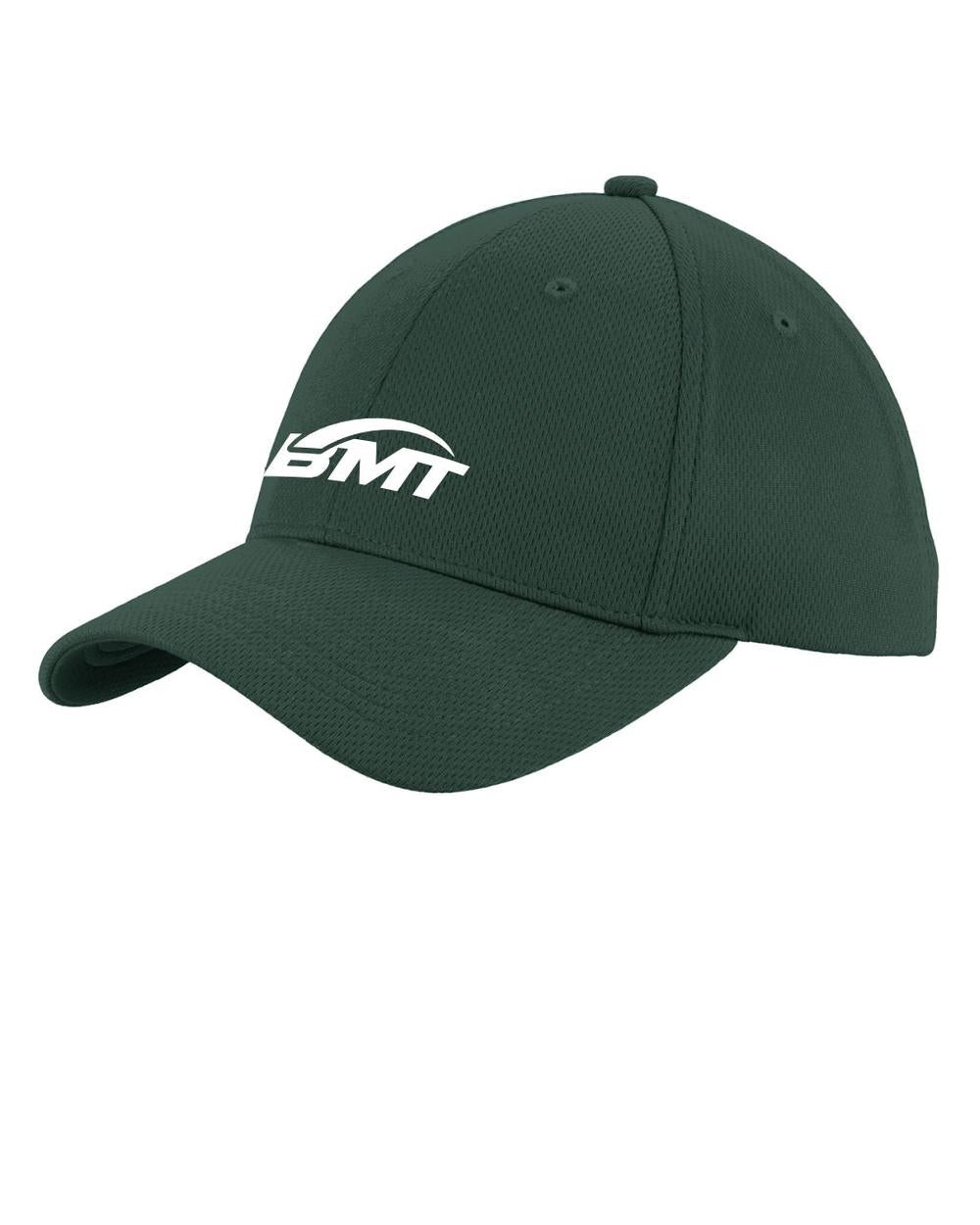 BMT Adult PosiCharge RacerMesh Unisex Tennis Cap, color: Dark Forest Green