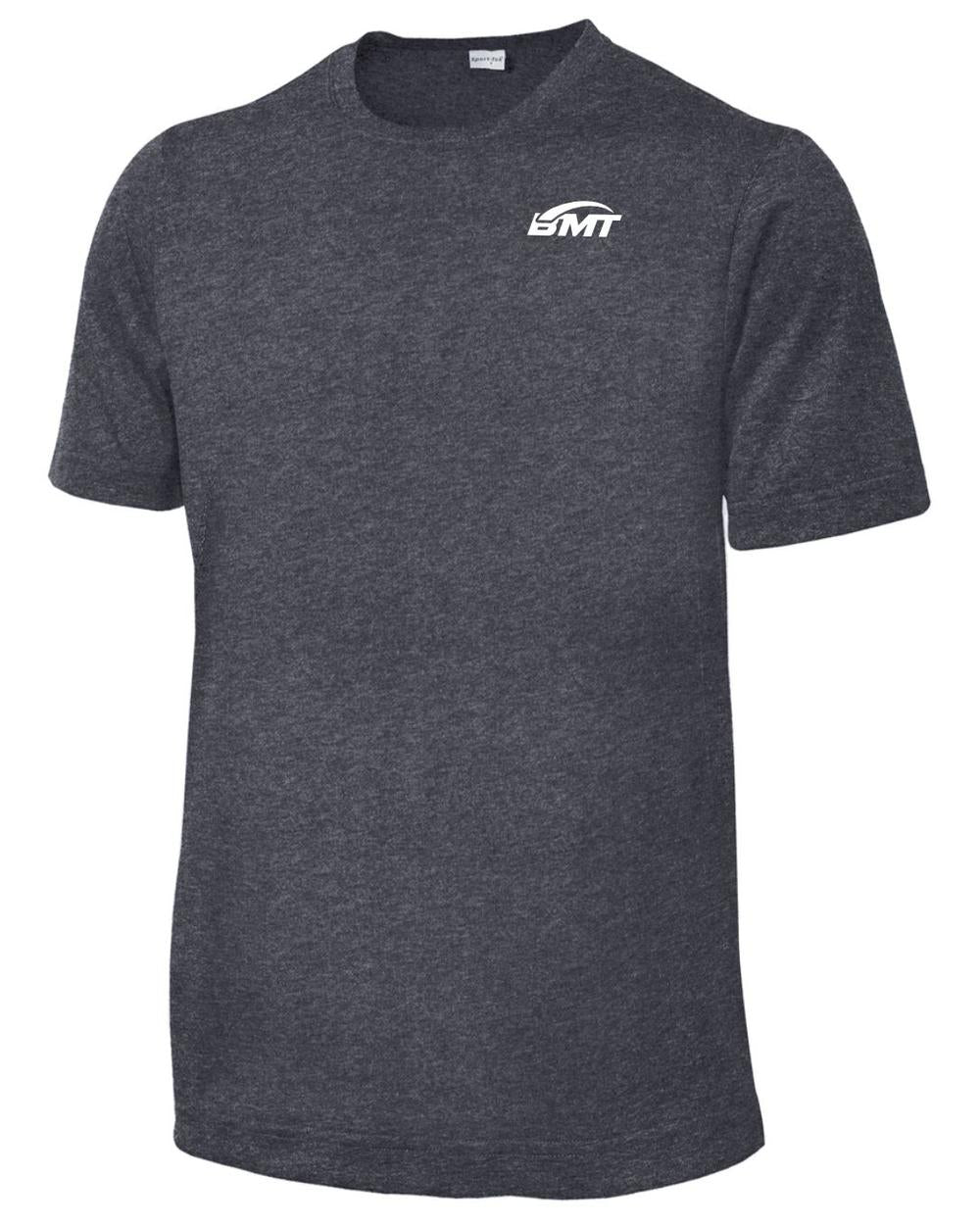BMT Youth Heather Contender Court-Tennis T-Shirt, color: Graphite Heather