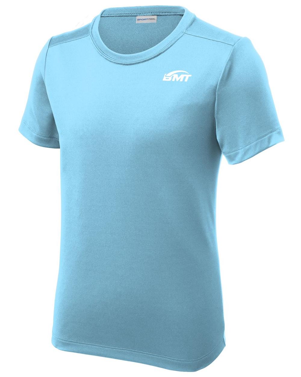 BMT Youth Posi-UV Pro Court-Tennis T-Shirt, color: Light Blue