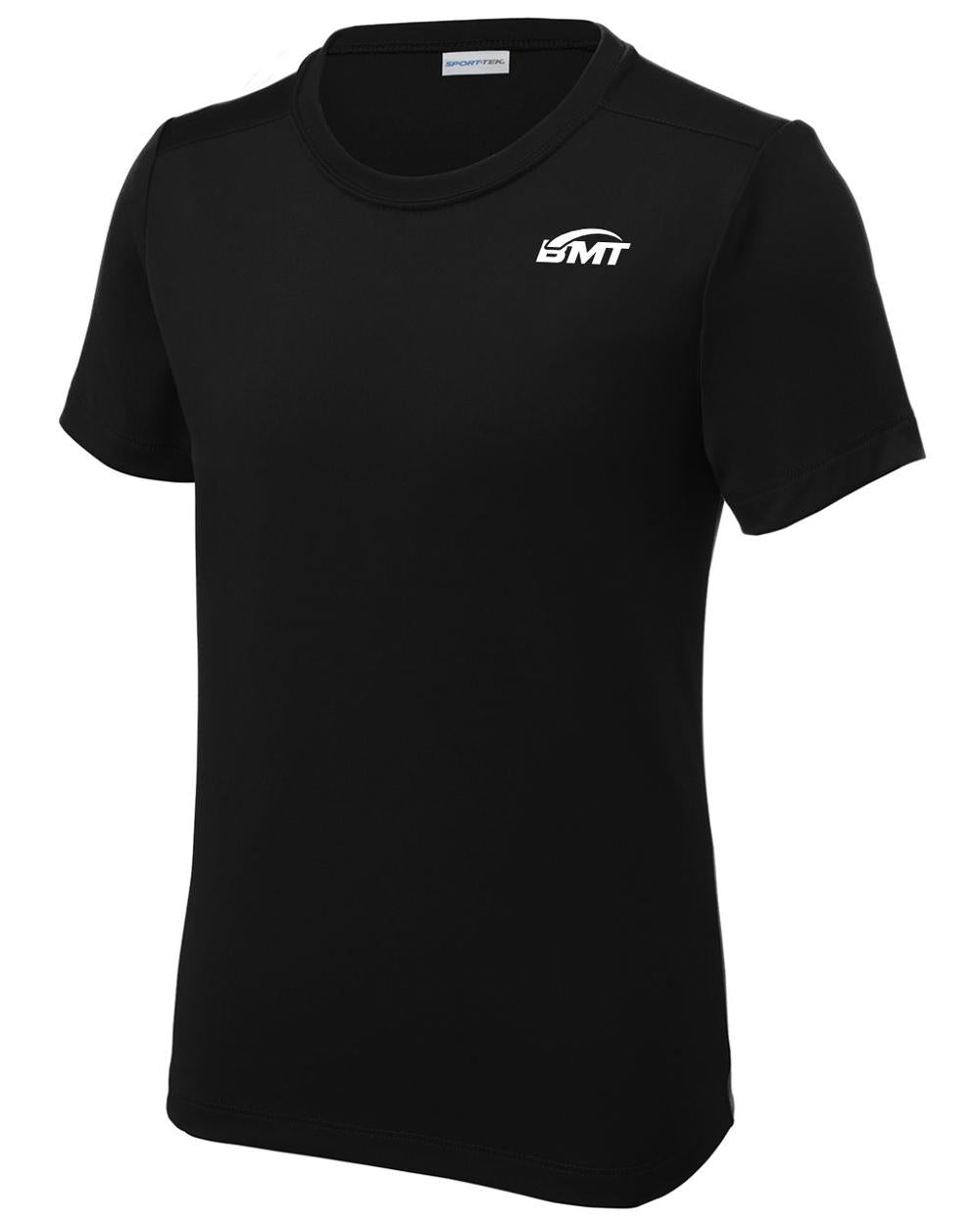 BMT Youth Posi-UV Pro Court-Tennis T-Shirt, color: Black