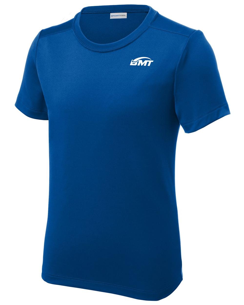 BMT Youth Posi-UV Pro Court-Tennis T-Shirt, color: True Royal