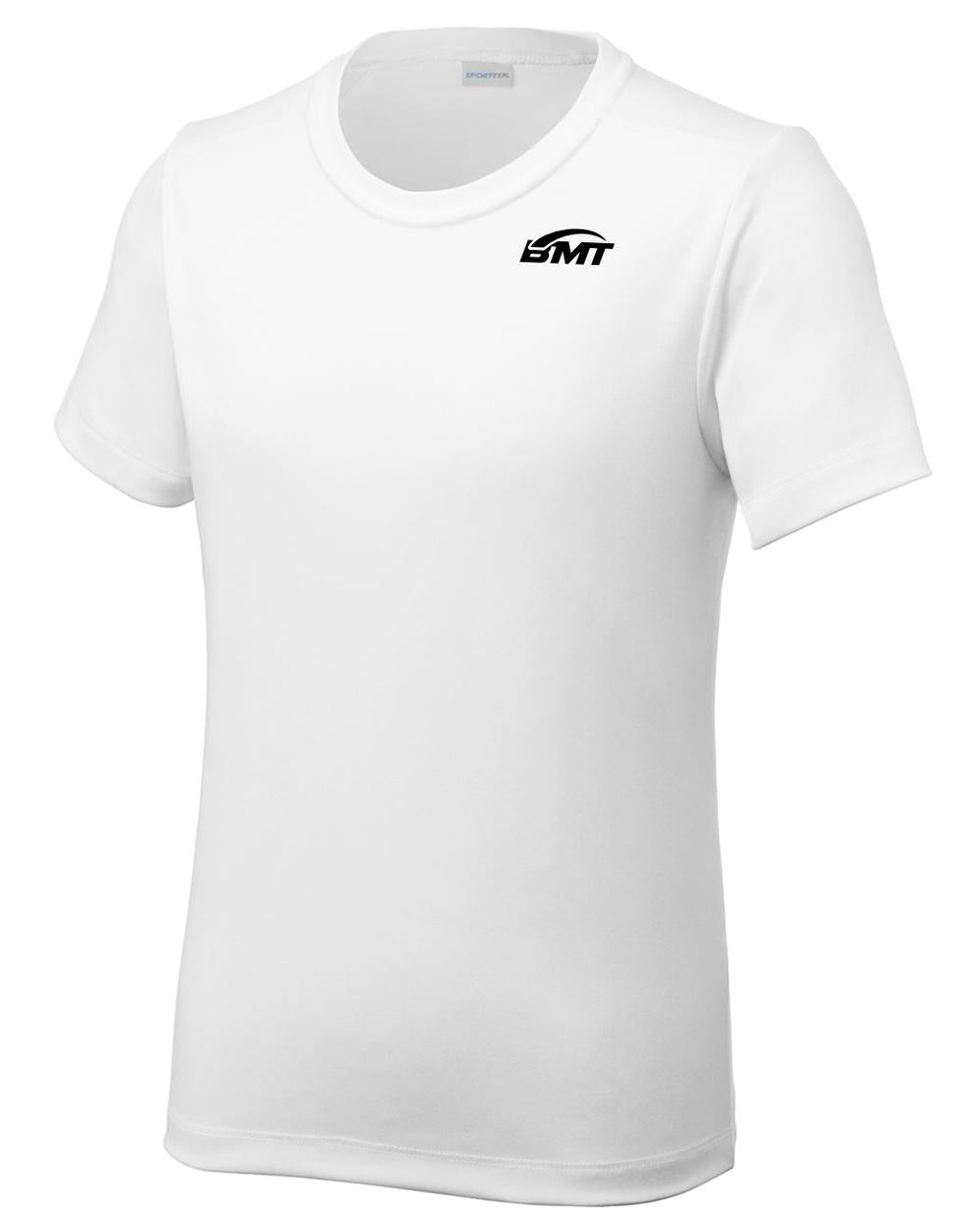 BMT Youth Posi-UV Pro Court-Tennis T-Shirt, color: White