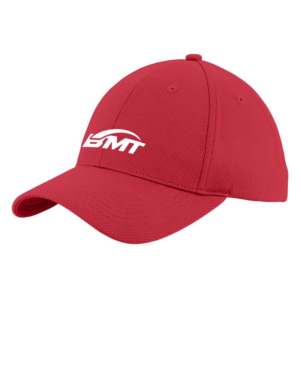BMT Youth PosiCharge RacerMesh Unisex Tennis Cap, color: True Red